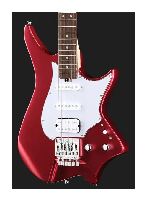 Hils HNS1R Metallic Ruby Red, pickup e manopole dei controlli