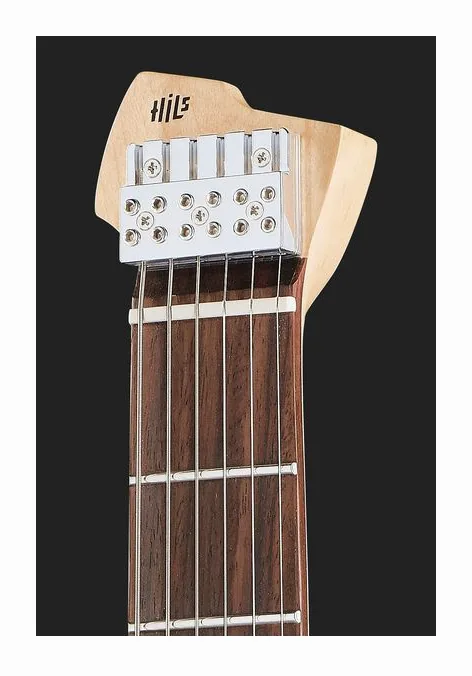 Hils HNS1R Metallic Ruby Red, selettore pickup e jack di uscita