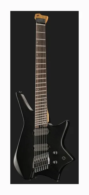 Hils HZ7 Satin Galaxy Black, selettore pickup e jack di uscita