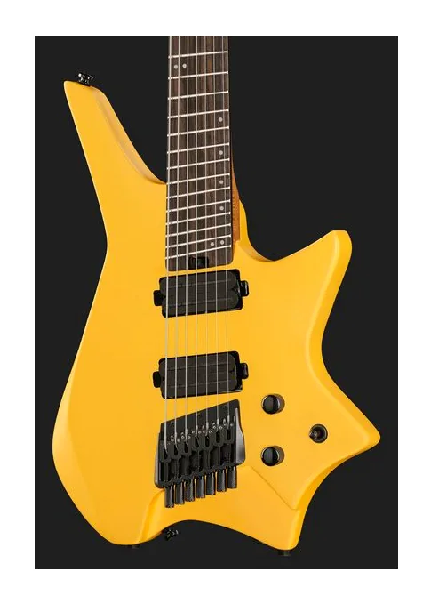Hils HZ7 Satin Honey Yellow, curve del body viste dall'alto