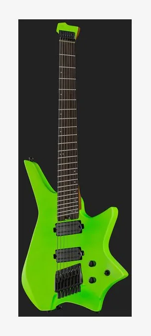 Hils HZ7 Satin Neon Green, vista posteriore del corpo