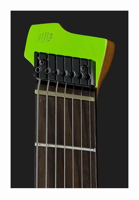 Hils HZ7 Satin Neon Green, vista posteriore del corpo