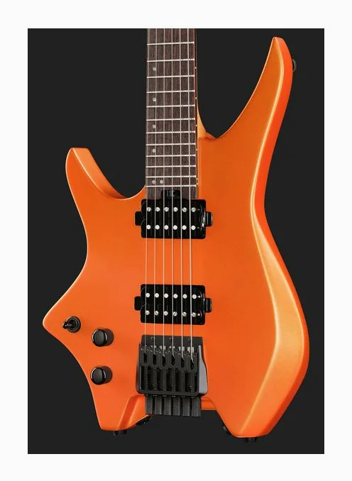 Hils Next HN3 Met. Coral Orange LH, selettore pickup e jack di uscita