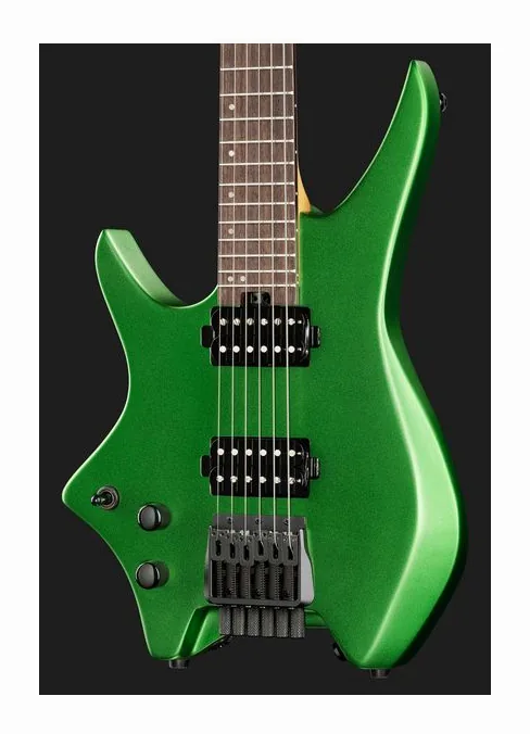 Hils Next HN3 Met. Emerald Green LH, curve del body viste dall'alto