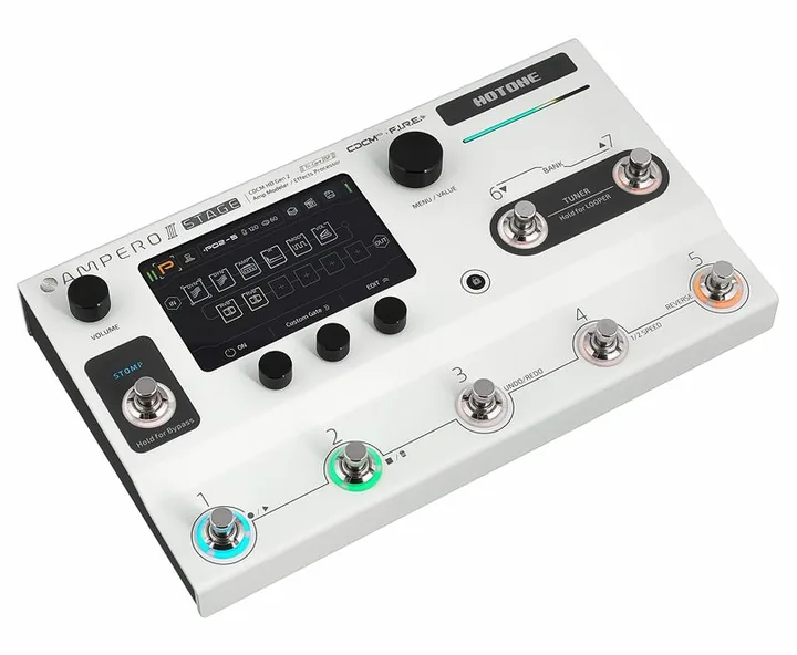 Hotone Ampero II Stage, angolo del cabinet