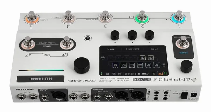 Hotone Ampero II Stage, angolo del cabinet