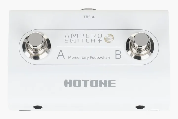 Hotone FS-2 Ampero Switch+, grafica del pannello superiore