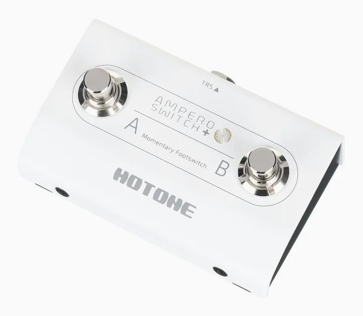 Hotone FS-2 Ampero Switch+ fotografato frontalmente