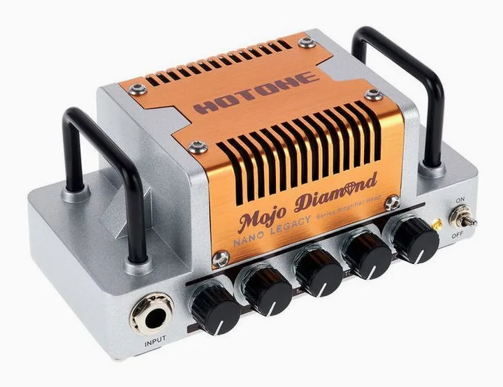 Hotone Nano Legacy Mojo Diamond, manopole e selettore dei canali