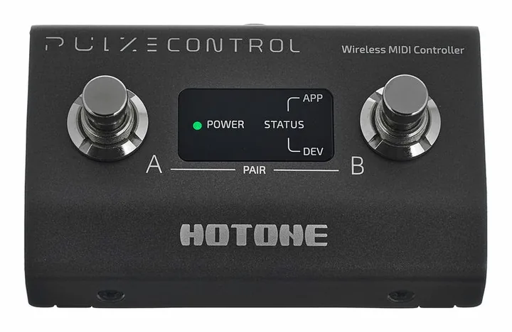 Hotone Pulze Control, manopole viste dall'alto