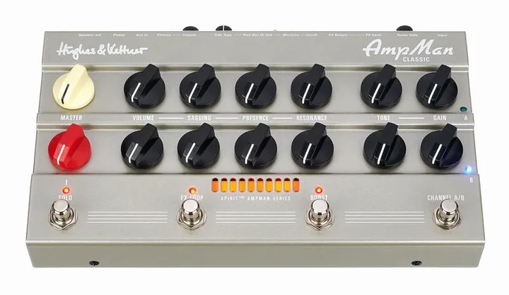 Hughes & Kettner Spirit AmpMan Classic, angolo del cabinet