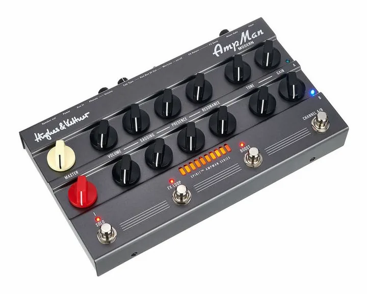 Hughes & Kettner Spirit AmpMan Modern, retro con le prese di collegamento