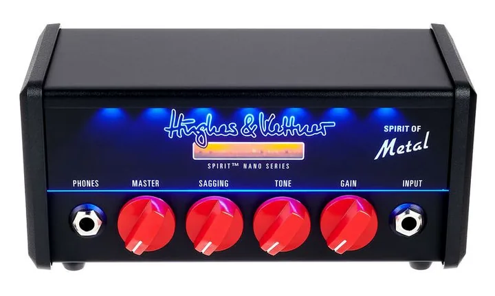 Hughes & Kettner Spirit of Metal, pannello dei controlli in primo piano