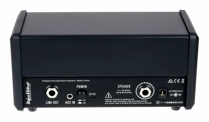 Hughes & Kettner Spirit of Rock, angolo del cabinet