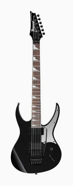 Ibanez 540PIIIHH-BK inquadrato di fronte su sfondo neutro