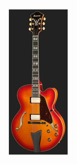 Ibanez AF115-AWB, profilo laterale del corpo
