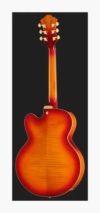Ibanez AF115-AWB, paletta con meccaniche e logo