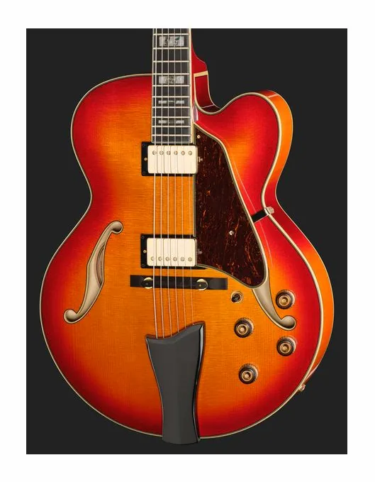 Ibanez AF115-AWB, selettore pickup e jack di uscita