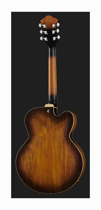 Ibanez AF55L-TF, corpo e verniciatura in primo piano