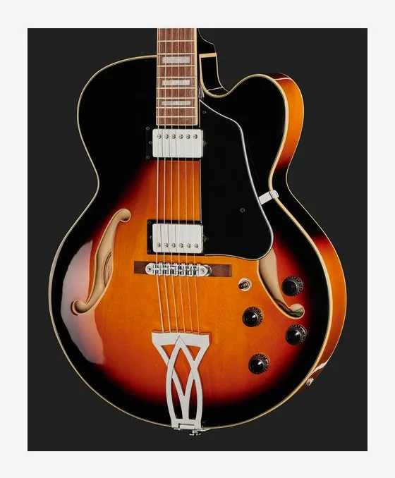 Ibanez AF75-BS, pickup e manopole dei controlli