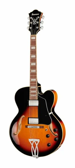 Ibanez AF75-BS fotografato frontalmente