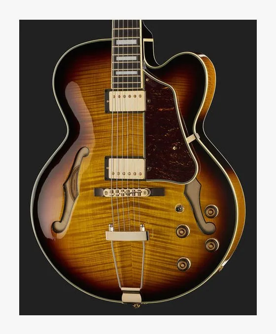 Ibanez AF95FM-AYS, pickup e manopole dei controlli