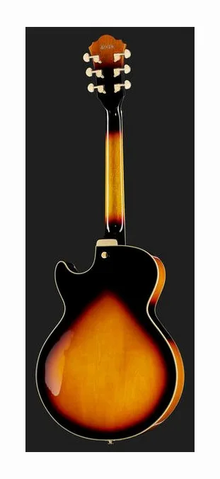 Ibanez AG75G-BS, manico e tastiera visti di lato