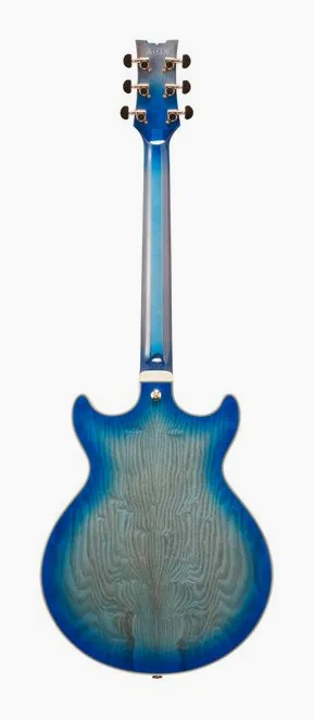 Ibanez AM93QA-JBB, manico e tastiera visti di lato