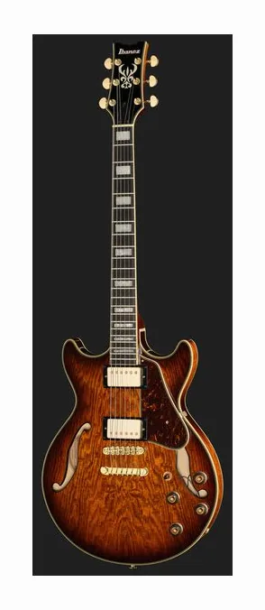 Ibanez AM93QA-VVH, pickup e manopole dei controlli
