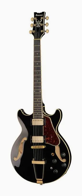 Ibanez AMH90-BK in primo piano frontale