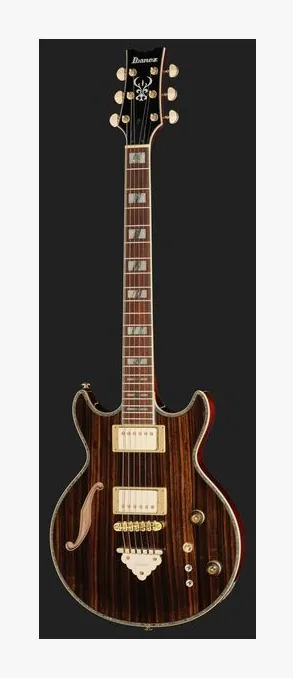 Ibanez AR520HME-NT, paletta con meccaniche e logo