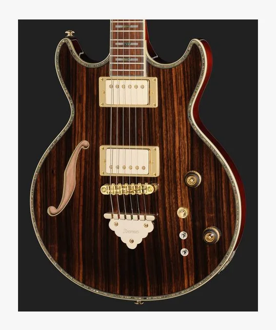Ibanez AR520HME-NT, curve del body viste dall'alto