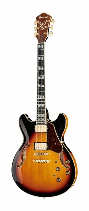 Ibanez AS113-BS in primo piano frontale
