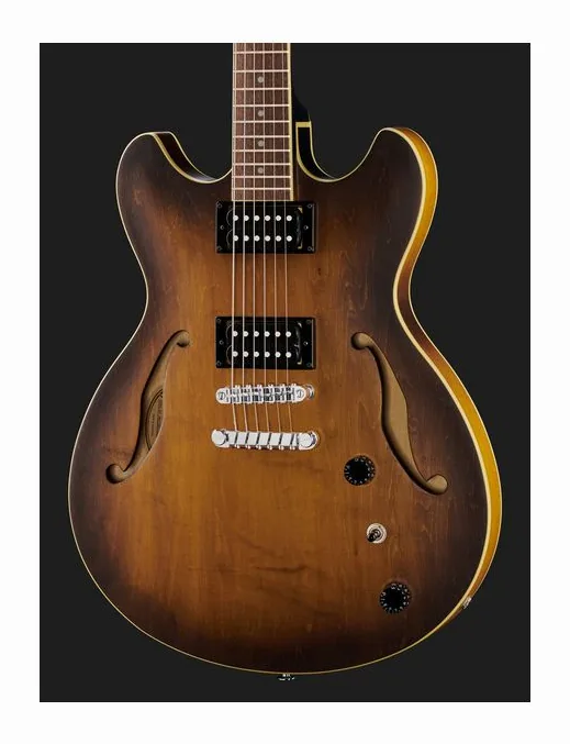 Ibanez AS53-TF, manico e tastiera visti di lato