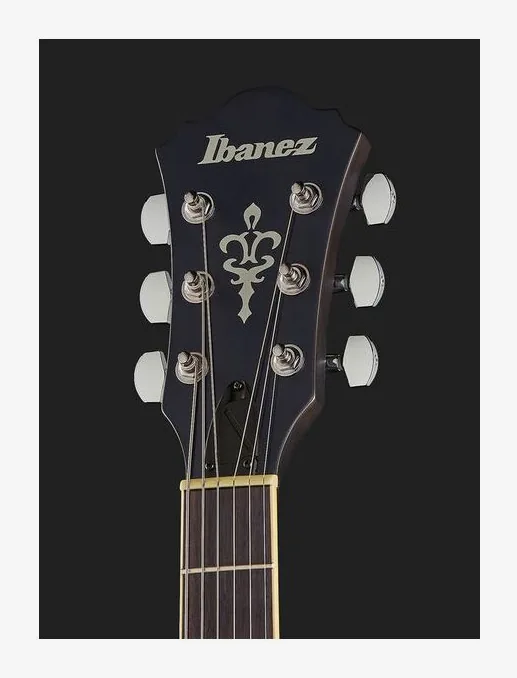 Ibanez AS53-TKF Artcore, paletta con meccaniche e logo