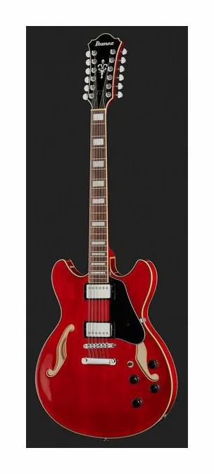 Ibanez AS7312-TCD, pickup e manopole dei controlli