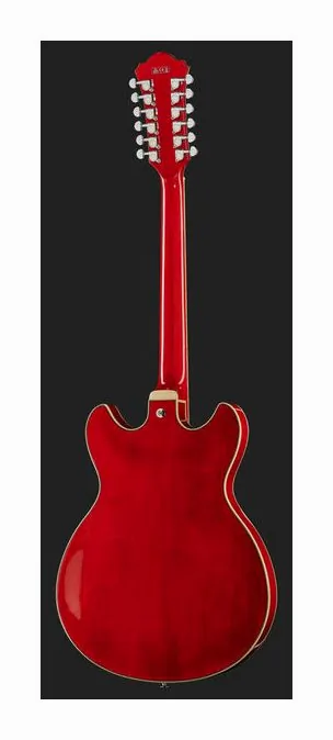 Ibanez AS7312-TCD, vista posteriore del corpo