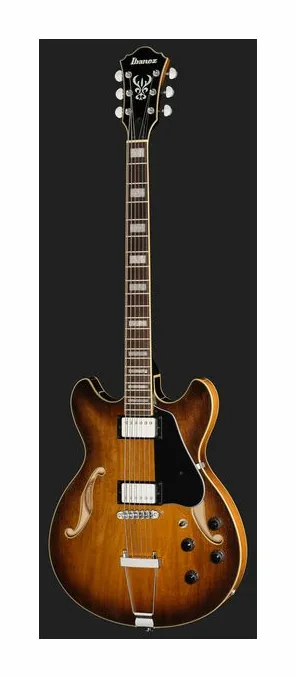 Ibanez AS7328-TBC, manico e tastiera visti di lato