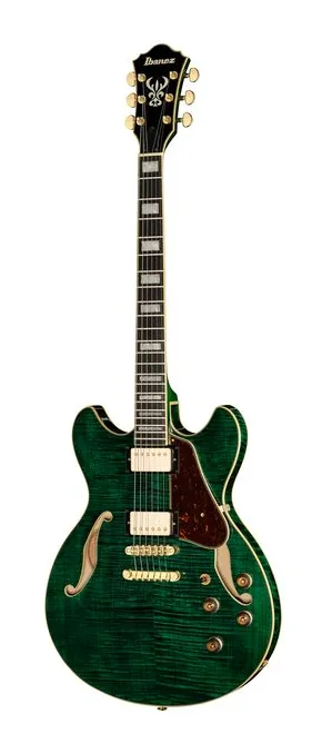 Ibanez AS93FM-TMG in primo piano frontale