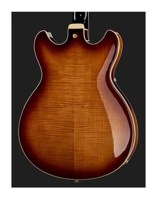 Ibanez AS93FML-VLS, vista posteriore del corpo
