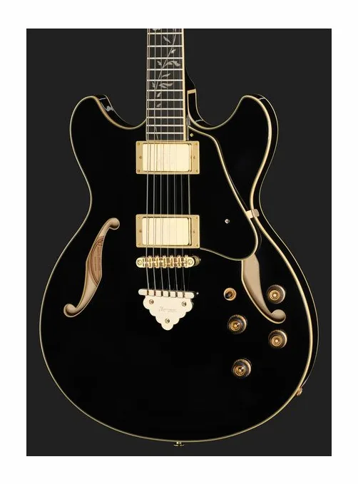 Ibanez AS93SP-BK, selettore pickup e jack di uscita