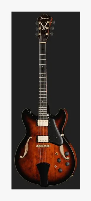 Ibanez ASH300-TBC, manico e tastiera visti di lato