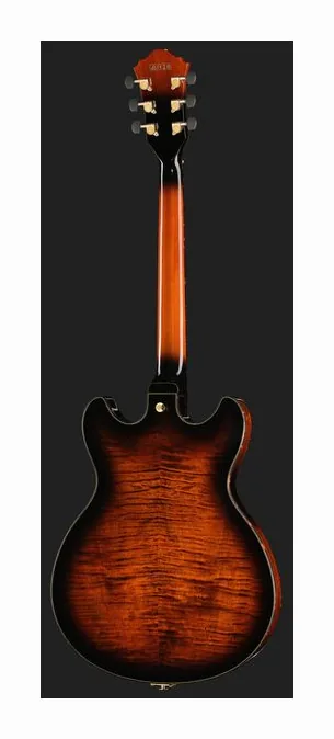 Ibanez ASH300-TBC, curve del body viste dall'alto
