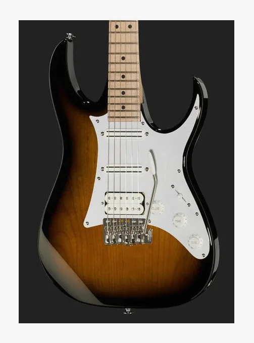 Ibanez AT100CL-SB, paletta con meccaniche e logo