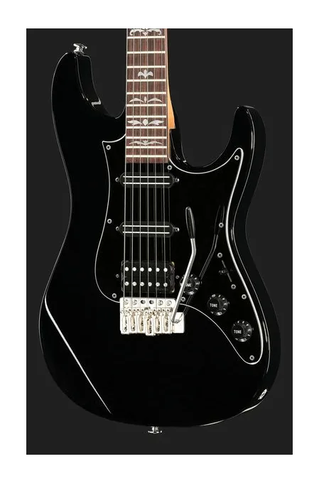 Ibanez ATZ300-BK Andy Timmons, manico e tastiera visti di lato