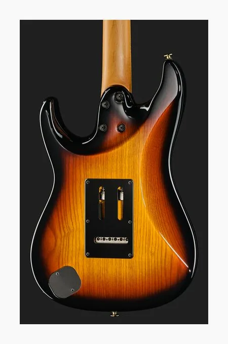 Ibanez AZ2204AG-TFB, manico e tastiera visti di lato