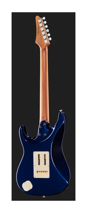 Ibanez AZ2204NW-DTB, manico e tastiera visti di lato