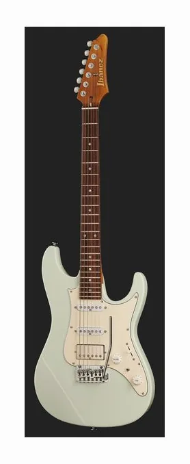 Ibanez AZ2204NW-MGR Prestige, curve del body viste dall'alto