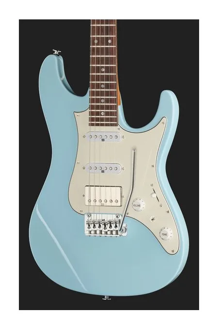 Ibanez AZ2204NW-SFB, manico e tastiera visti di lato