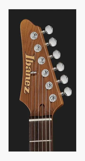 Ibanez AZ2204NWL-MGR Prestige, paletta con meccaniche e logo